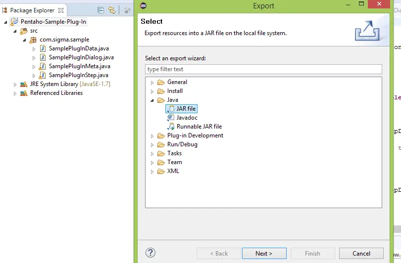 Eclipse and build jar file