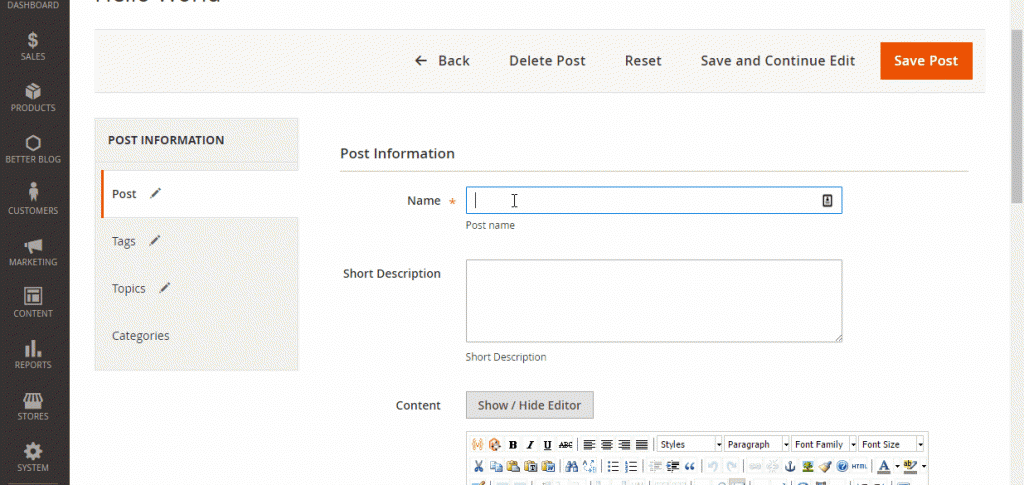 magento-2-blog-insert-post