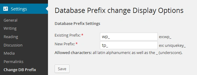 Change-WordPress-Database