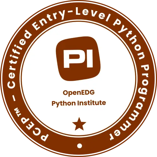 PCEP™ – Certified Entry-Level Python Programmer