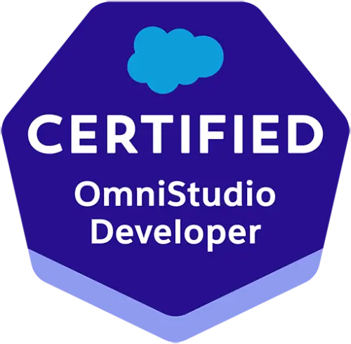 Certified - Salesforce Certified OmniStudio Developer