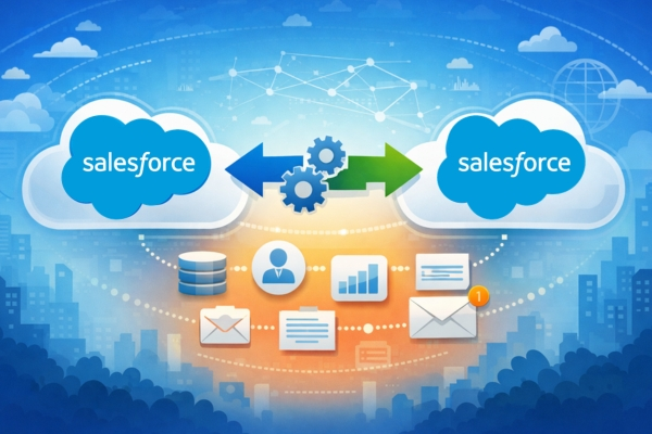 Unifying Multi-Org Operations with Salesforce-to-Salesforce Integration for a  specialty finance company